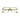 Green eyeglasses on a white background