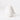 Kaka Bird in white 12cm larger size ideal for modern home and tabletop displays.