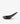 La Chamba Flat Ladle Serving Spoon in black featuring a traditional handcrafted design shown from a side profile.