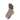 Pair of latte wool winter socks featuring a single stripe detail on the ribbed cuffs.