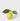 Artificial lemon with bright yellow hue and lush green leaves designed for merchandising displays and interior styling.