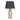 natural and black stripe lamp with black shade