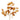 Medium view highlighting the clustered autumn foliage and detailed branches of the brown maple stem.