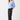 Mia Knit side view featuring dropped shoulders and a v-neck t-shirt shape.