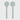 mint resin salad servers - the white place