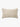 Mocha and white vertical stripe side of the reversible 30x50cm pure linen cushion by L & M Home at The White Place. Artisan hand-block printed decor