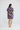 Namaste Pyjama Sets Blooming Meadows back view showcasing the relaxed shorts and short sleeve shirt.