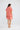 Namaste Pyjama Sets Lilac/Orange Stripe back view displaying the comfortable elastic waistband and relaxed silhouette.