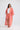 Namaste Robe Lilac/Orange Stripe styled open over coordinating separates for resort-inspired layering.