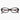 Classic black polycarbonate reading glasses styled with chic retro curves.