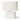 Oval Concrete Look Lamp in white finish with fabric shade, stylish decorative table lamp.