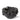 Full view of the handcrafted Petal Bowl in black porcelain featuring delicate ruffled edges.