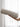 Piper Linen Bolster Cushion 60cm x 20cm natural linen cylindrical decorative pillow shown being held to display size.