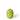 Front view of a lifelike artificial green prickly pear fruit with detailed texture and spots on a clean light background.