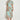 Quote Dress in mint kgari crafted in cotton poplin with a button-through design, short sleeves with gathers, and midi length.