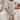 Retro Stripe Knit Set Wildwood soft lightweight cotton tee and shorts featuring a boxy square shape and roll edge sleeve shown in a close up view.