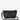 Richmond Crossbody in black colour crafted from GRS certified recycled material shown with an adjustable long crossbody strap.