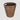 Natural woven texture and built-in side handles of the classic brown rattan waste paper basket.