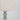 Close-up of the natural textured fabric lampshade on the Sage Ball Lamp.