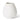 Sandy White Vase 20cm in ceramic, featuring a speckled finish and a rounded silhouette for interior displays.