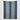 Santa Cruz linen tea towel in blue de pruse with oversized vertical stripes hanging on a rope.