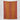 Santa Cruz striped linen tea towel in terre brule terracotta burnt orange shade.