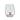 Santa glass chimney featuring a clear glass design with a whimsical Santa legs in a brick chimney figurine at the base.