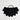 Santana Bag Black featuring a hand-crocheted black design with a scalloped hem and dual brass-tone ring handles.