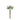 The full stem view showcases the entire structure and rich sage green foliage of the artificial sedum nevii stem.