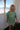 Seeker Reversible Tee lokal kid adventure green side featuring relaxed oversized fit and contrast ribbed neckline.