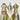 Set of 3 Wise Men close-up view showcasing the hand-finished resin facial details and ornate festive hats.