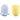 Silicone Animal Bath Brush Set featuring a blue octopus and yellow lion standing side-by-side as gentle bath scrubbers.