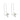 Silver flower earring with gold antlers featuring a delicate silver flower design accented with gold details.