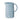 Sky blue jug with white dots featuring a soft blue glaze and delicate speckled texture shown in a clean front product view.