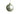 Solid Green Pearl and Bow Bauble featuring a solid pastel green finish and delicate beaded bow accents.