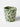 Artisan-crafted stoneware Splatter Tumbler in Green, featuring hand-painted artistic splatters.