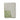 Stripe Coverlet 240cm x 260cm in green crafted with a cotton outer and cotton-polyester blend inner shown in a folded product view.