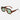 The Gigi in tortoise/sage showcasing a modern thick frame and green lenses in an angle view.