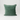 Back view of the Velvet Cushion 45 x 45 in Pigeon highlighting the discreetly covered zipper flap and refined bourdon edge.