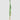 Velvet Ribbon Bell Ornament Green displayed vertically with cotton frayed velvet and metal ring accents.
