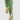 Velvet Ribbon Bell Ornament Green detail view showing the frayed edge green cotton velvet ribbon construction.