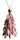 Velvet Tree Ripple Decoration crafted from fabric measuring 14cm featuring a lovely pink ripple tree design.