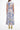 Victoria Sicily Maxi Dress crafted from 100% hemp featuring an elegant Mediterranean-inspired print shown in a back view.