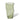 Studio product view of the 20cm green Wavy Glass Vase featuring a fluid, organic silhouette.