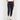 Wayfarer Pant in Navy featuring an elasticated waistband with a drawstring, front cutaway pockets, and a raw hem edge.