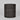 black wooden weave side table