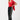 Weston Pant Black/Lurex side view featuring lurex stripe tape detailing along outer leg.