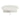 White marble round coffee table, 90cm minimalist luxury furniture piece.