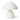 White Squat Mushroom Lamp, modern decorative table lamp for interior spaces.