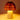Illuminated view of the White Terracotta Lamp with Raffia Shade, showcasing a warm glow through its woven raffia lampshade.